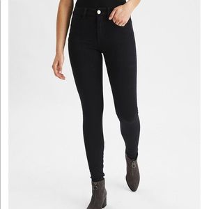 AE DENIM X4 HIGH RISE JEGGINGS SHORT